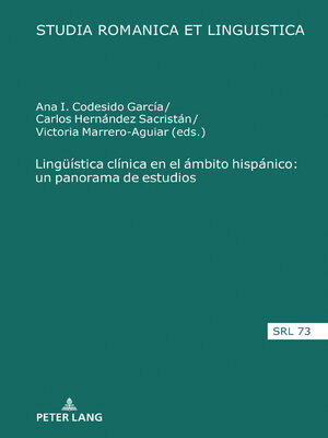 cover image of Lingueística clínica en el ámbito hispánico